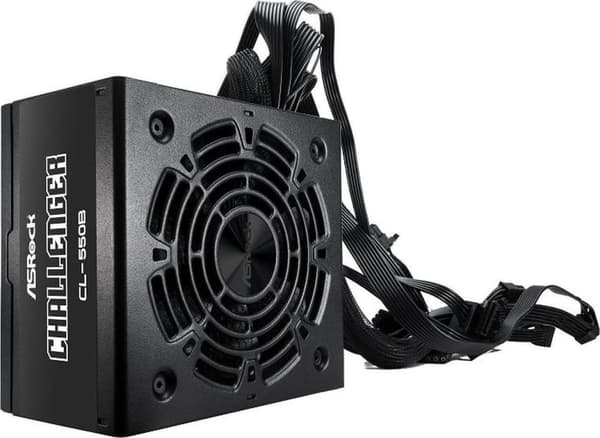 ASRock CHALLENGER 550W 80 Plus Bronze Strømforsyning