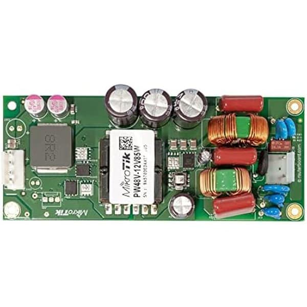 Strömförsörjning - MIKROTIK - PW48V-12V85W - 85W - ±48V - 12V 7A Grön