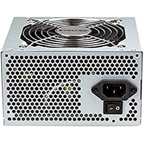 Strömförsörjning - EVOLVEO - Pulse - 350 W - ATX 2.2-kontakt - 120 mm fläkt - Passiv PFC Rostfritt stål