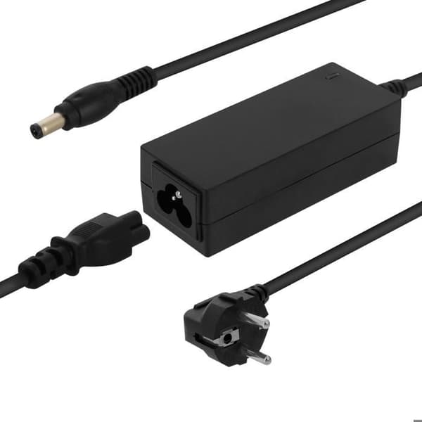 Laddare för Samsung PC 40W Med kontakt 5.5 x 3.0 mm LinQ Svart