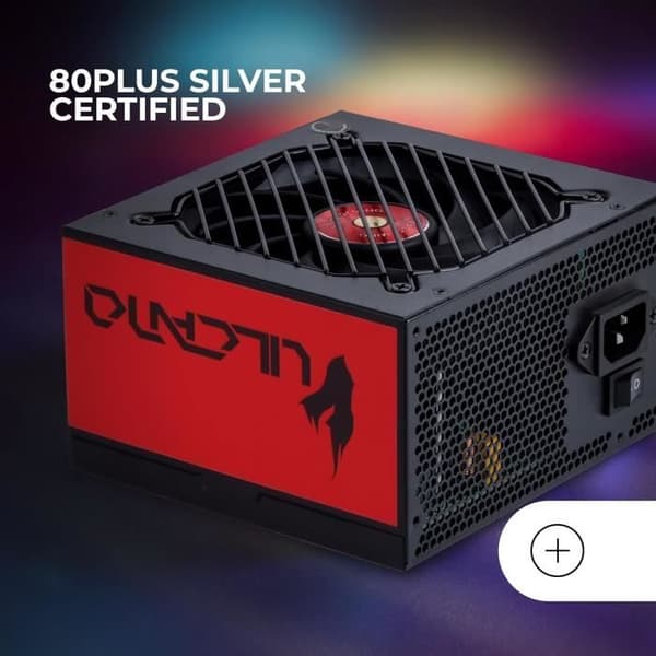 ATX-nätaggregat 750W - MARS GAMING - MPVU750SI - 80 Plus Silver - 87% Effektivitet - 10 Års Garanti
