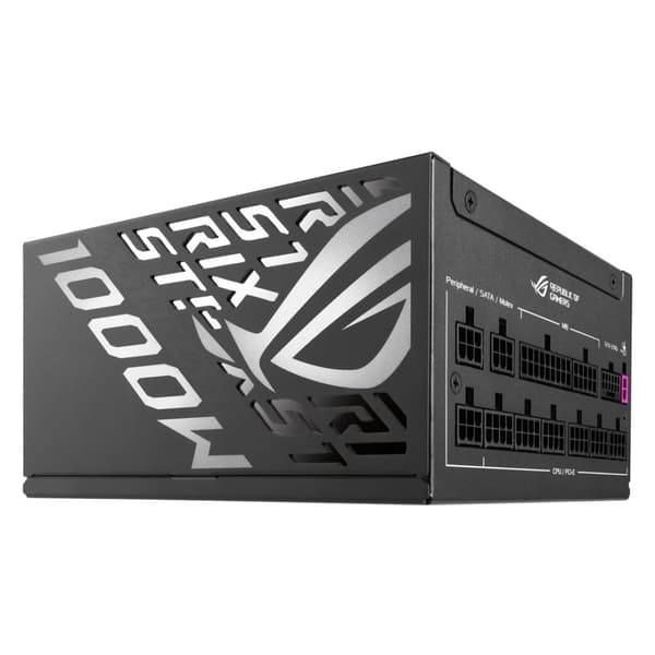 ASUS ROG STRIX-1000P-GAMING strömförsörjningsenhet 1000 W 20+4 stift ATX ATX Svart, Silver