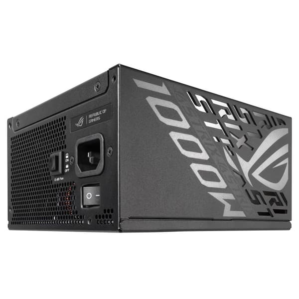ASUS ROG STRIX-1000P-GAMING strömförsörjningsenhet 1000 W 20+4 stift ATX ATX Svart, Silver