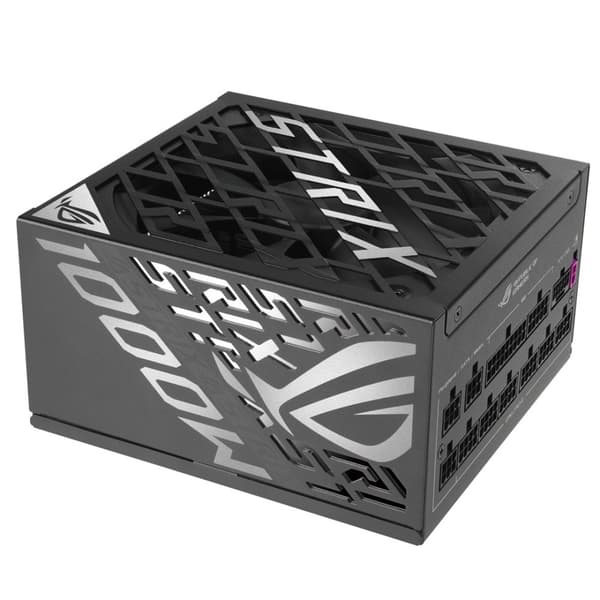 ASUS ROG STRIX-1000P-GAMING strömförsörjningsenhet 1000 W 20+4 stift ATX ATX Svart, Silver