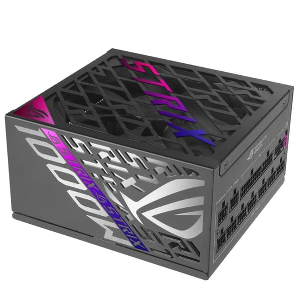 ASUS ROG STRIX-1000P-GAMING strömförsörjningsenhet 1000 W 20+4 stift ATX ATX Svart, Silver Svart, Silver