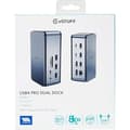 Miniatyrbild 1 av 2: Dock USB - ESTUFF - USB4 Pro Dual Dock - Flera anslutningar - Snabb dataöverföring - HDMI/DisplayPort