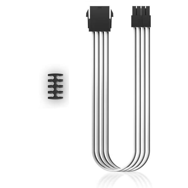 DEEPCOOL EC300-CPU8P-WH - Förlängningskabel intern kabel- Förlängningskabel 8 stift (4 + 2) CPU