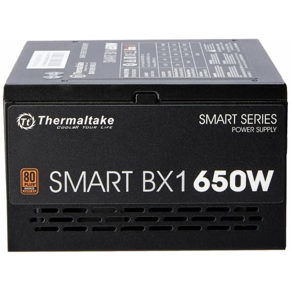 Strømforsyning THERMALTAKE Smart BX1 ATX 650 W 80 Plus Bronze Sort