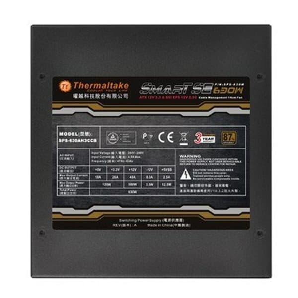 Virtalähde THERMALTAKE SPS-630MPCBEU ATX