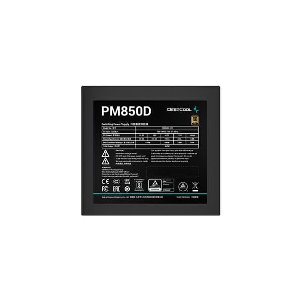 Virtalähde DEEPCOOL R-PM850D-FA0B-EU ATX 850 W 110 W 80 Plus Gold