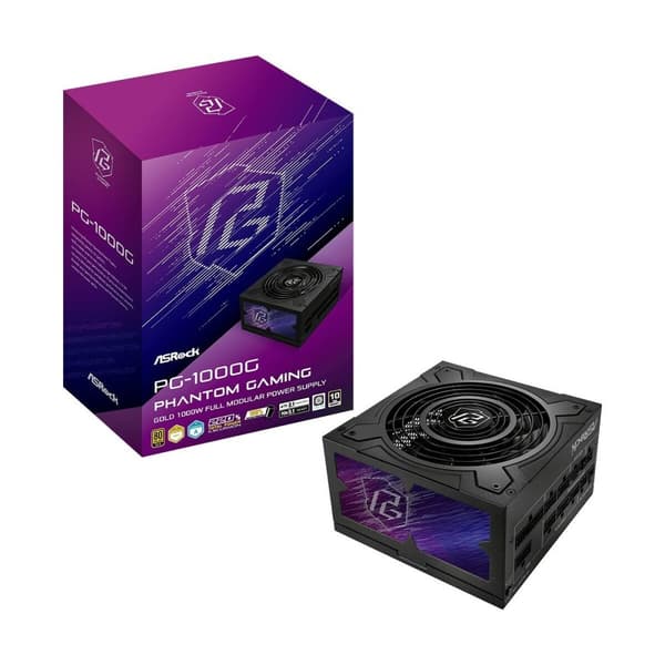 Strømforsyning ASRock 90-UXP100-GFEAAB ATX 750 W 80 Plus Gold Sort