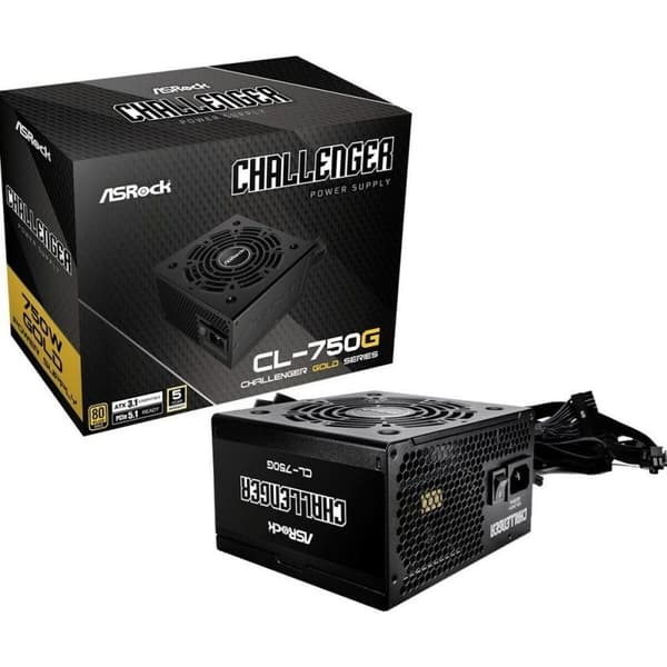 Strømforsyning ASRock 90-UXC075-GNEAAA ATX 750 W 80 Plus Gold