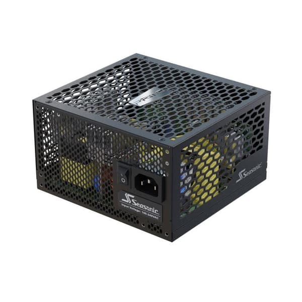 Strömförsörjning PC - SEASONIC - PRIME-PX-500 - 500 Watt - 80 PLUS Titanium - Fläktlös Svart