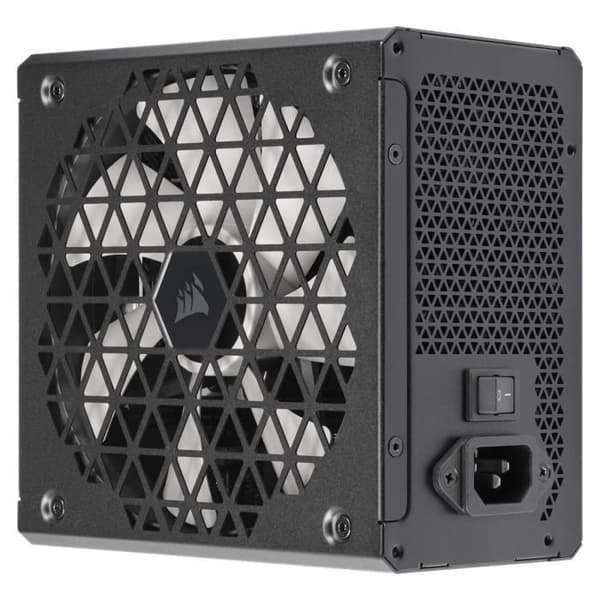 CORSAIR - RM750x - Strömförsörjning - 750 Watt - RMx Shift Series - Certifierad 80 PLUS Guld (CP-9020251-EU) Svart