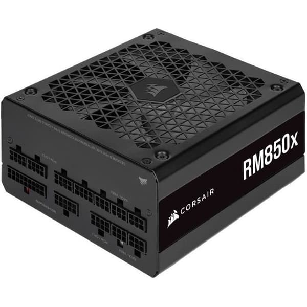 CORSAIR - RM850x - Strömförsörjning - 850 Watt - 80 PLUS Guld - Svart (CP-9020200-EU)