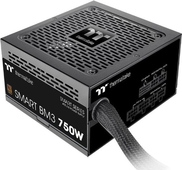 Thermaltake Smart BM3 750W strømforsyning | Semi-modulær |80Plus Bronze | PCIe Gen 5