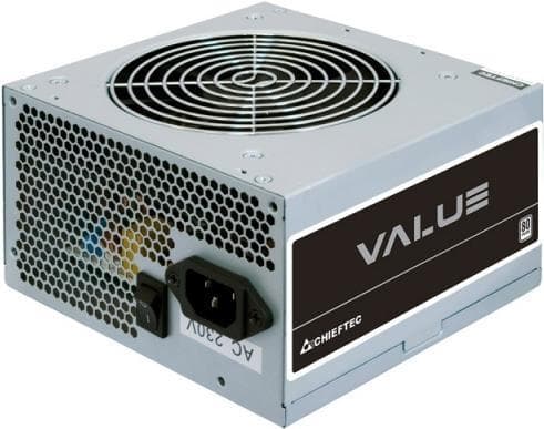 Chieftec VALUE Series APB-600B8 strømforsyning 600 W 20+4 ben ATX ATX stål (APB-600B8)