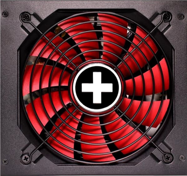 Xilence Performance X ATX 3.0 80+ GOLD 850W nul watt - PC/server strømforsyning (XN174) Sort, Rød