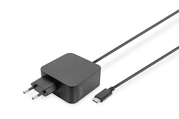Digitus | Notebook-oplader USB-C strømforsyning 65W PD3.0 | DA-10071 | Sort