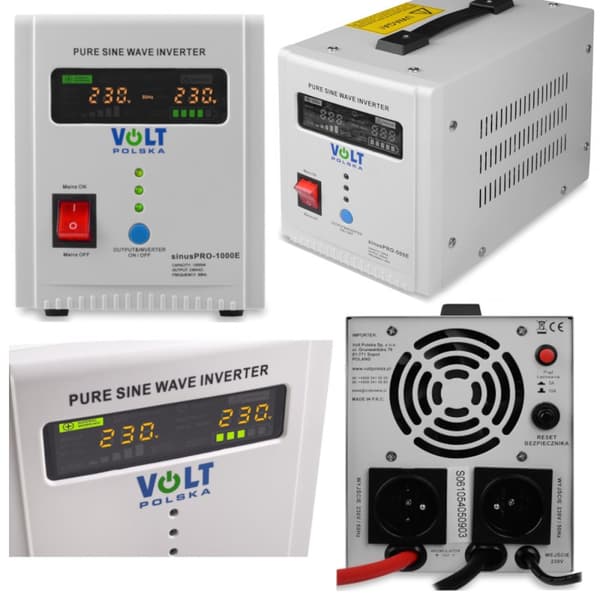 VOLT Nödströmförsörjning SINUS PRO 1500 E 12/230V (1000/1500W)
