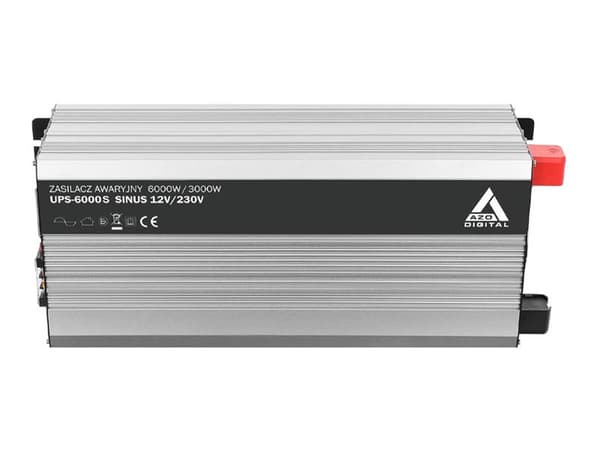 Azo UPS+AVR-6000S SINUS Nødstrømforsyning Campingkomfurer