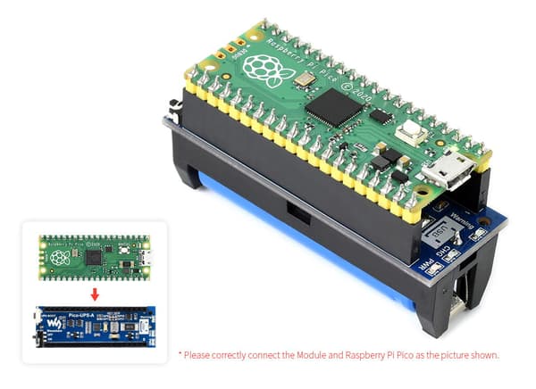 UPS-modul til Raspberry Pi Pico