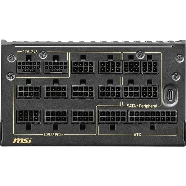 Strømforsyning MSI 306-7ZPEX11-CE0 1600 W 80 PLUS Titanium