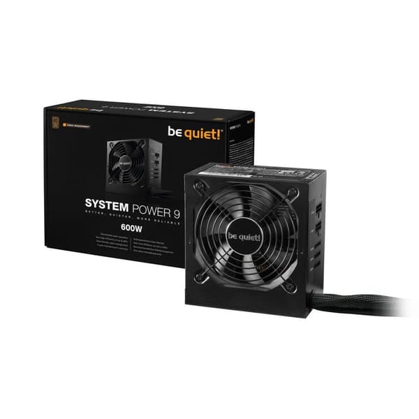 Strømforsyning Be Quiet! System Power 9 600 W 80 Plus Bronze TÜV CE Halvmodulær ATX