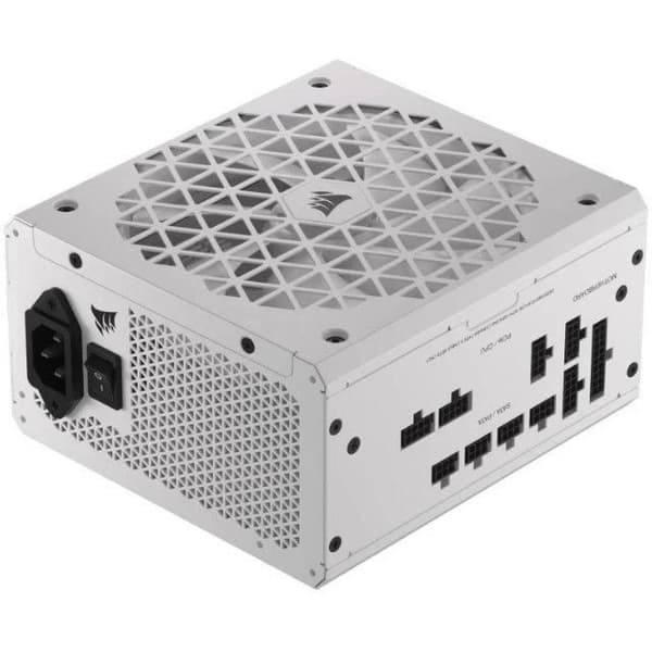 CORSAIR - Strömförsörjningsenhet - RM750x Shift White Cybenetics - Helt modulär ATX - Gold 80 Plus certifierad - 750 watt