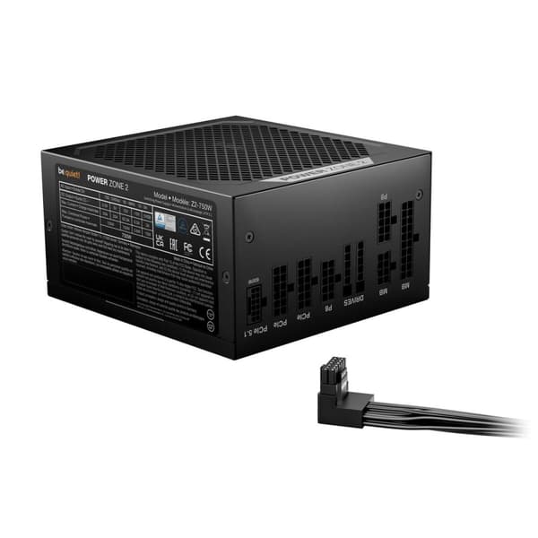 Strømforsyning Be Quiet! BP006EU ATX 750 W RoHS CE 80 PLUS Platinum WEEE BSMI CB