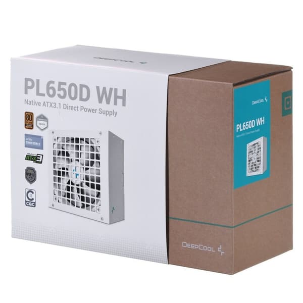 Strømforsyning DEEPCOOL R-PL650D-FC0W-JDEU-V2 ATX 650 W 80 Plus Bronze RoHS WEEE