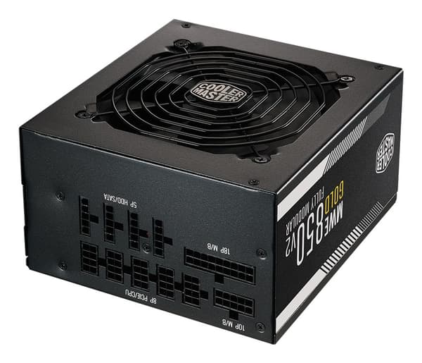 Cooler Master MWE Gold 850 V2 ATX 3.1 strømforsyning 850 W 24-bens ATX Sort