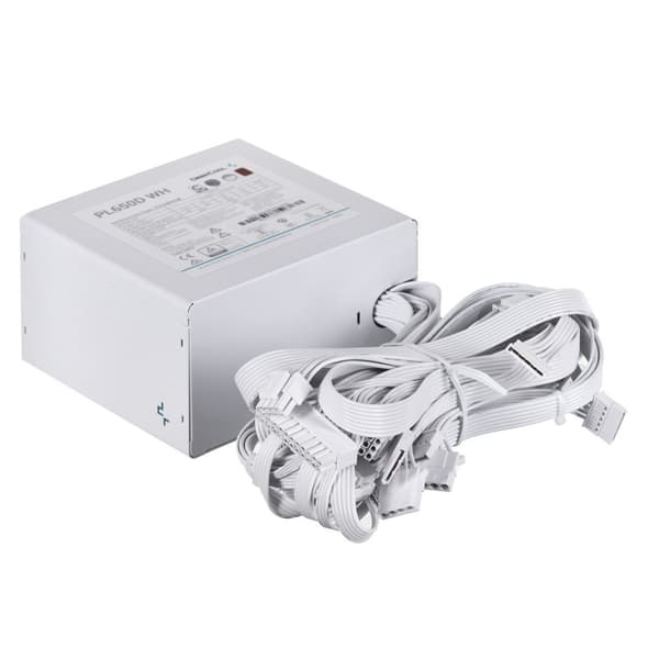 DeepCool PL650D strømforsyning 650 W 20+4 pin ATX ATX Hvid