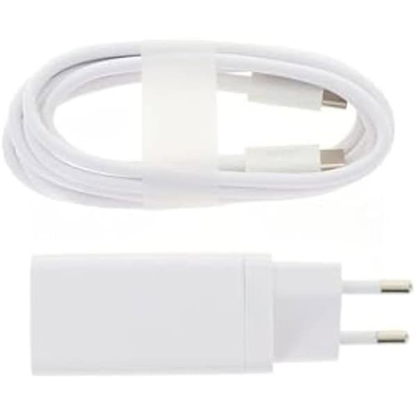 USB-C laddare - ASUS - 65W - GaN-teknik - Europeiskt vägguttag - Kompakt och lätt