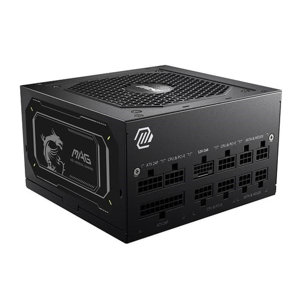MSI MAG A750GL 750W PCIE5 II 80+ Gold -virtalähde (306-7ZP8D11-CE0)