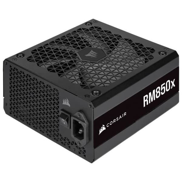 CORSAIR - RM850x - Strömförsörjning - 850 Watt - 80 PLUS Guld - Svart (CP-9020200-EU)