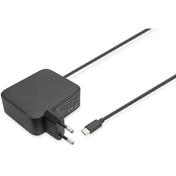 USB-C-laddare för bärbar dator - DIGITUS - 100W GaN - Snabbladdning - Kabel ingår