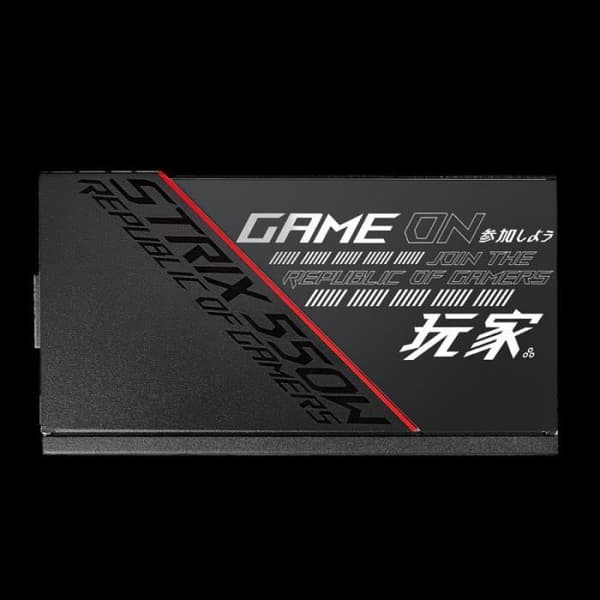 ASUS ROG Strix 550G intern strömförsörjning - 550 Watt - ATX12V - 80 PLUS Guld - Modulär