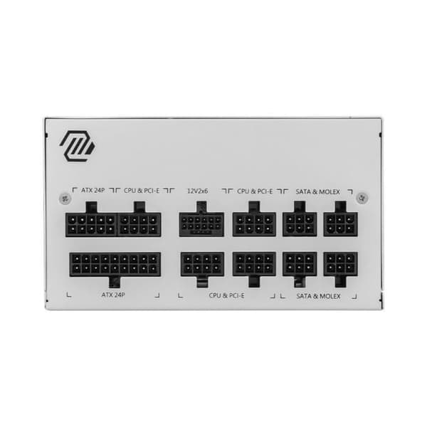 MSI - MAG A850GL PCIE5 WHITE - Intern strömförsörjning - 850W