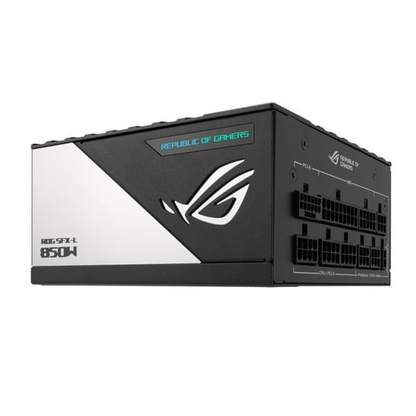 Strömförsörjning - Asus - ROG Loki SFX-L - 850W - 80 Plus Platinum - Axial-Tech Cooling Svart, Silver