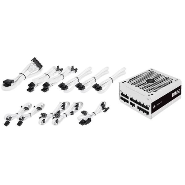 CORSAIR - RM850 - Strömförsörjning - 850 Watt - Certifierad 80 PLUS Guld - (CP-9020232-EU)