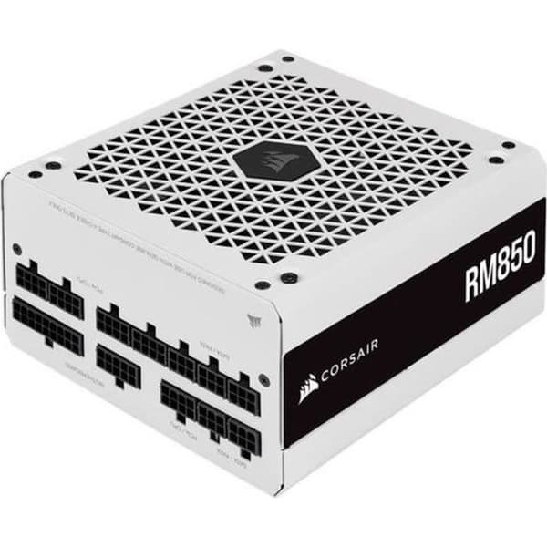 CORSAIR - RM850 - Strömförsörjning - 850 Watt - Certifierad 80 PLUS Guld - (CP-9020232-EU) Vit