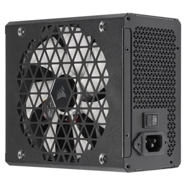 CORSAIR - RM1200x - Strömförsörjning - 1200 Watt - RMx Shift Series - Certifierad 80 PLUS Guld (CP-9020254-EU) Svart
