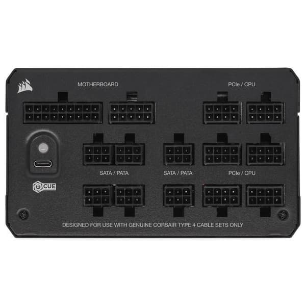CORSAIR - HX1000i - Strömförsörjning - 1000 Watt - ATX 3.0 Quiet - 80 PLUS Platinum Certified - (CP-9020259-EU)