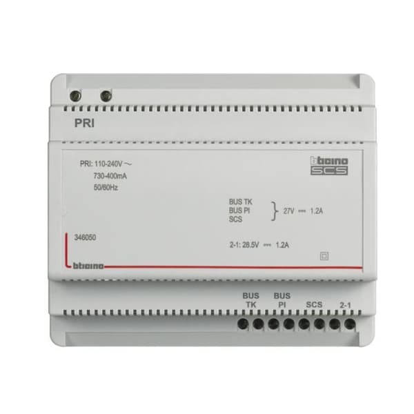 BTICINO Intercom - Strömförsörjning inomhus - 110-240V - 1 st