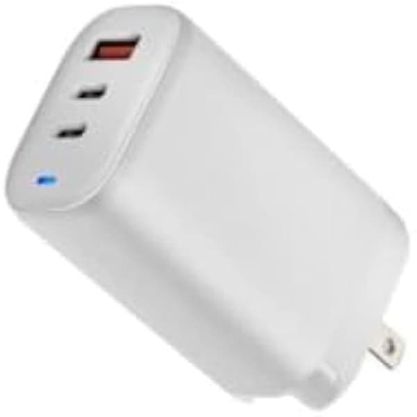 Laddare - ACER - GPADT11011 - 65W - 3 portar - GaN Technology - Vit