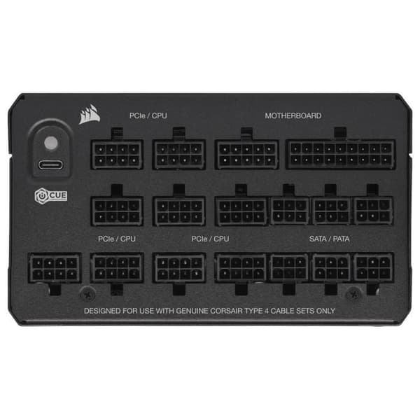 CORSAIR - HX1500i - Strömförsörjning - 1500 Watt - ATX 3.0 Silent - Certifierad 80 PLUS Platinum - (CP-9020261-EU)