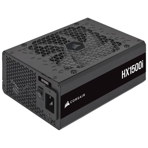CORSAIR - HX1500i - Strömförsörjning - 1500 Watt - ATX 3.0 Silent - Certifierad 80 PLUS Platinum - (CP-9020261-EU)