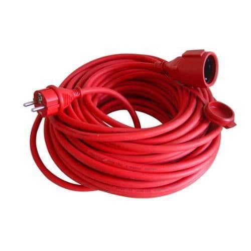 Gummiförlängning - Unitec - 44590 - H05RR-F - 3G - 25 m - 3600 W