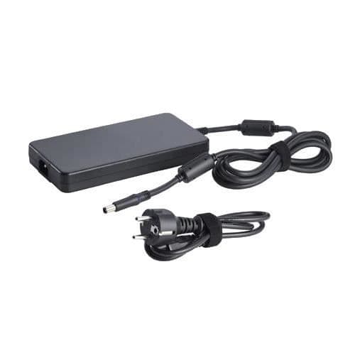 DELL-strömadapter - 240 W - För bärbar dator - 120 V AC, 230 V AC-ingång - 19,5 V DC / 12,30 A-utgång Svart